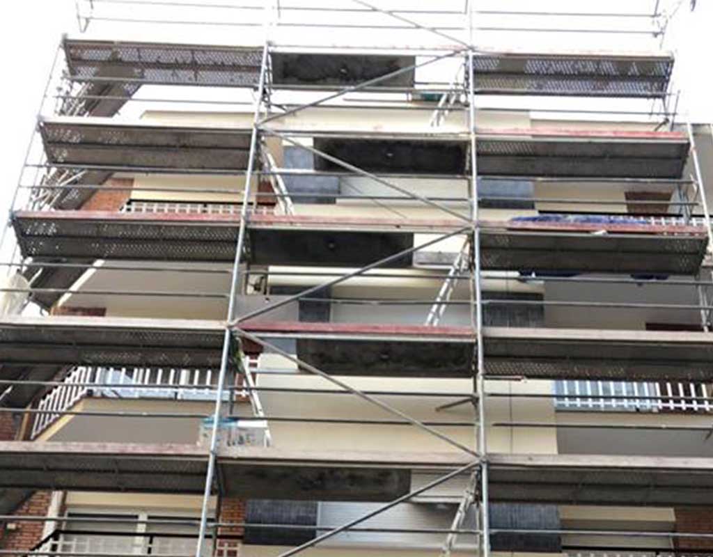 Arreglo de fachadas en Barcelona, reparación de fachadas