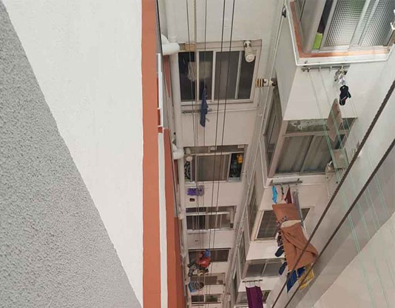 Rehabilitacion de patios de luces en Barcelona Reformas Oliver