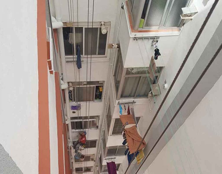 Rehabilitacion de patios de luces en Barcelona Reformas Oliver